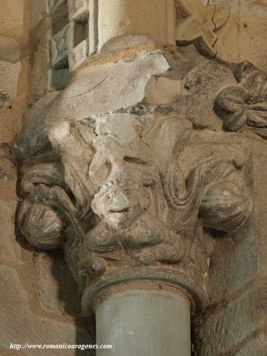 CAPITEL DEL VANO ABSIDAL NORTE